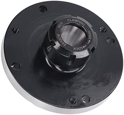 Workholding Collet Chuck 7 Holes ER32 D125 Carbon Steel Collet Chuck Accessory for CNC Milling Machine Tool