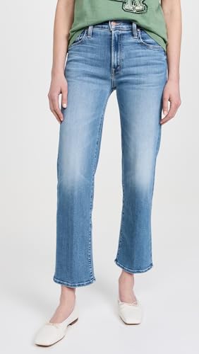 MOTHER Women's The Mid Rise Rambler Zip Ankle Jeans2