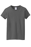 Gildan Blank T-Shirt - Unisex Style 5000 Adult Charcoal