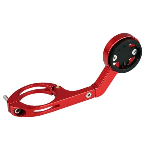 SEWACC Soporte para Linterna de Bicicleta Montaje Combinado y Extensor de Manillar en Aleación de Aluminio Rojo, Fácil de Llevar y Desmontar para Ciclismo