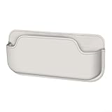 Sticky Car Glasses Storage Box Seat Organizer with Plush Padded Interior for Sunglasses and...