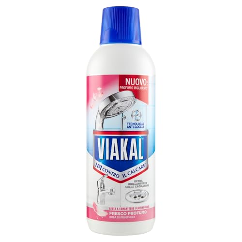 Viakal Detersivo Anticalcare Bagno E Cucina Fresco Profumo Liquido 470 Ml