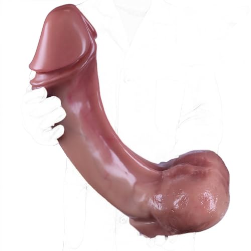 Jixaxe-40-10cm-Dicker-Extra-Grosser-Analplug-Realistischer-Riesen-Dildo-Silikon-Dildos-Analdildo-Big-Monster-Penis-Anal-Dilatator-G-Punkt-Stimulation-Extrem-Sex-Spielzeug-fuer-Maenner-Frauen