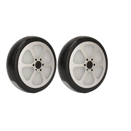 Lumière de poussette LED haute luminosité orientable à 360 degrés avec vis | Lot de 2