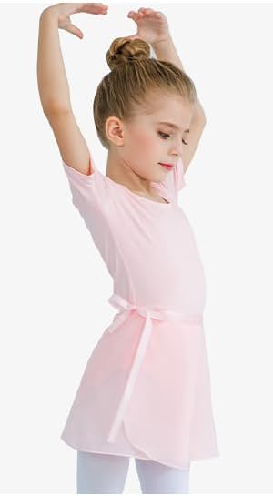 Stelle Ballet Leotards for Girls Toddler Dance Dress Outfit Combo with Skirt and Tights (Toddler/Little Kid/Big Kid) - Image 5