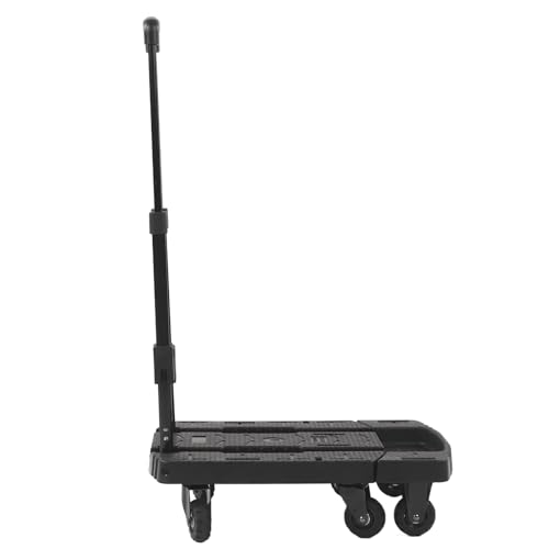 Carretilla plegable con ruedas giratorias 440 lbs miniatura 6