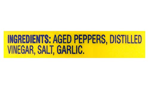 Louisiana Brand Hot Sauce, Garlic Lovers Hot Sauce, 6 FL OZ Glass Bottle (Pack of 1)