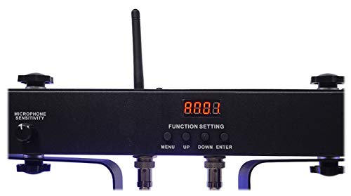 Pack Audiosavings: Sistema de Iluminación Chauvet DJ GigBAR Flex con luces Derby y Par Can + Máquina de Humo Rockville R720L con control remoto y fluido miniatura 5