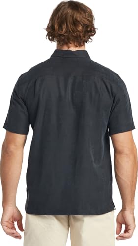 Quiksilver Men's Manele Bay Button Up Floral Collared Shirt2