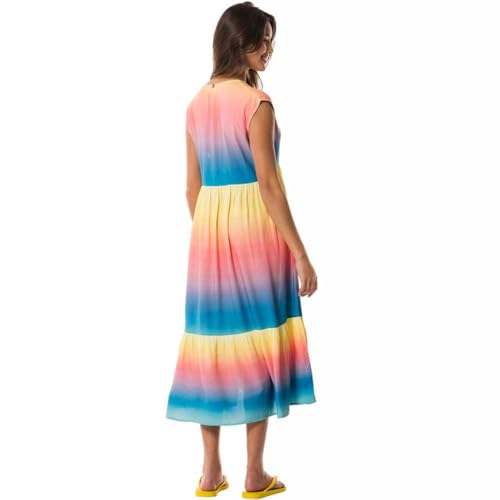 Vestido Havaianas Midi Aurora Boreal