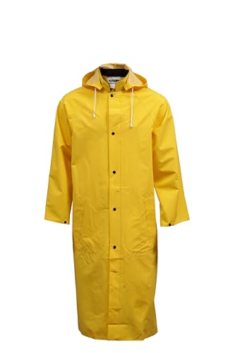 Tingley C53217 Industrial Work Coat, MD, Yellow