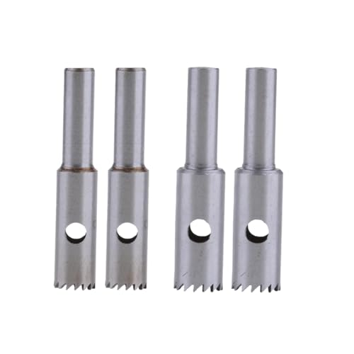 Image of 4 Pcs Holes Diameter 6mm 8mm Hole Saw Drill Bit Carbide Steel Cutter Tool for Wood Buddha Beads CNC Cutting Tools