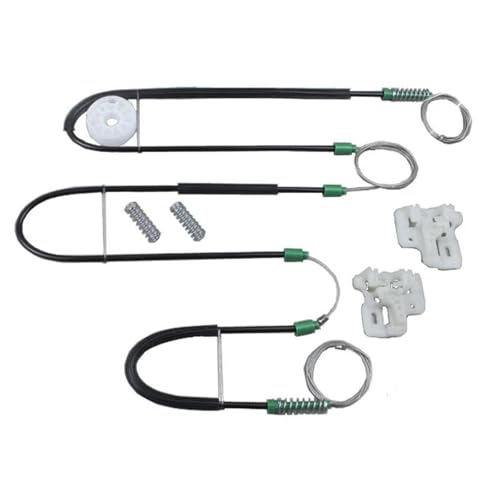 Kit de elevalunas delantero para BMW X5 E53: clips deslizantes de plástico izquierdo y derecho