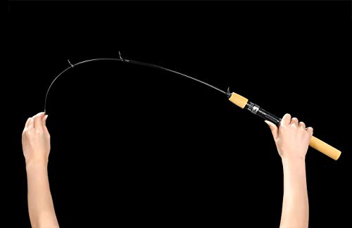 VILTAGE 約100cm コンパクトロッド 短竿 収納時約35cm 穴釣り ヘチ釣り 小物ルアーなど バス 短竿 (ケースなし) 5枚目