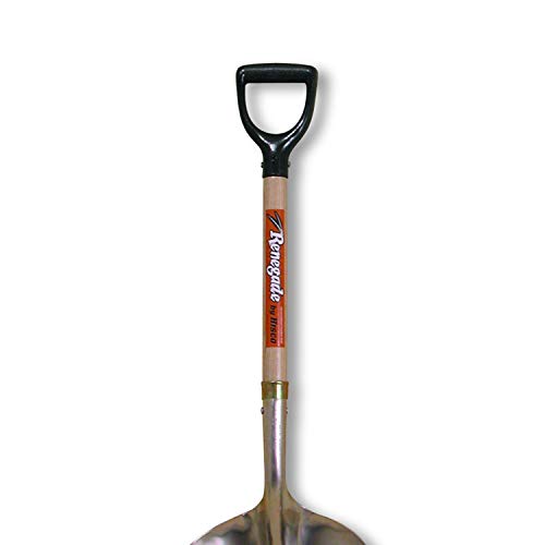 Hisco Renegade #10 Western Scoop With Aluminum Blade & 27" Ash Wood D-Handle #TOP2