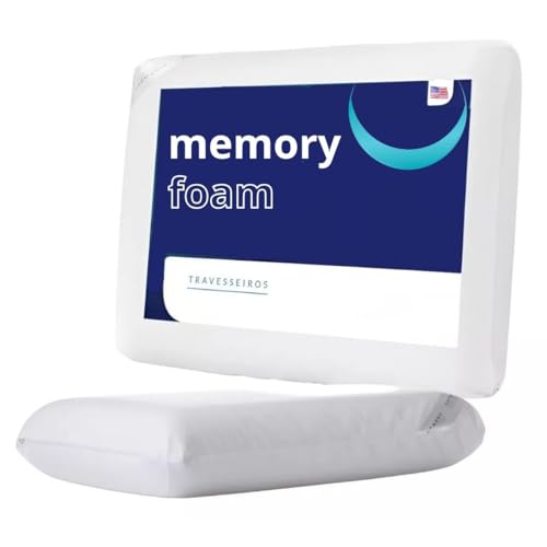 Travesseiro Memory Foam conforto De Alta Tecnologia Para Seu Sono Seu Descanso Merece Mais, Respiráv
