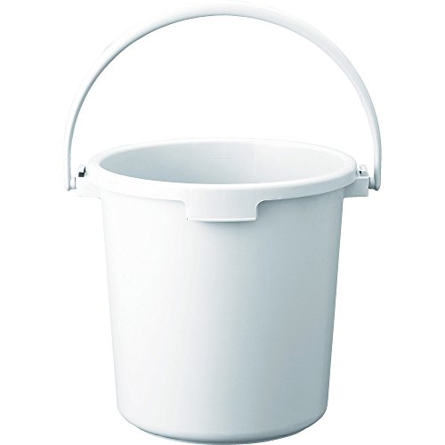 TRUSCO(トラスコ) PPカラーバケツ 22L 白 TPPB-22-W