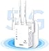 Produktbild 2024 Neuestes WLAN Verstärker WLAN Repeater 1200Mbit/s, Dualband 5GHz & 2.4GHz WiFi Repeater Unterstützung WPS, WiFi Booster Kompatibel Allen WLAN Geräten