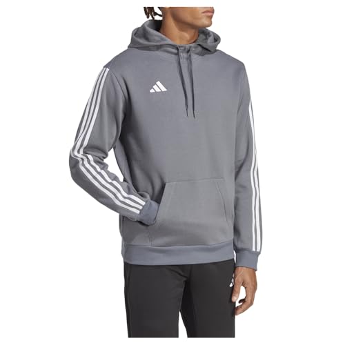 adidas Mens Tiro23 League Logo Hoodie Soccer Cleats - Grey