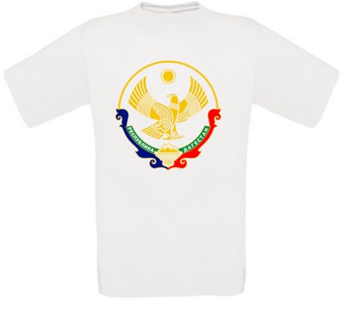 Dagestan Khabib - Camiseta Blanco M
