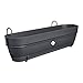 elho Vibia Campana Balkonkasten Allin1 70 mit Wasserreservoir - Übertopf für Balkon - 100% recyceltes Plastik - Ø 70.4 x H 17.7 cm - Schwarz/Anthrazit