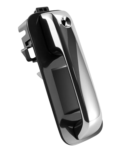 WMJNH Exterior Front Driver Door Handle Compatible with Ford F-150 2015-2020 F-250 F-350 Super Duty 2015-2020, Outer Exterior Outside Door Handle w/Keyhole Replace FL3Z1522405AA, Chrome Lever