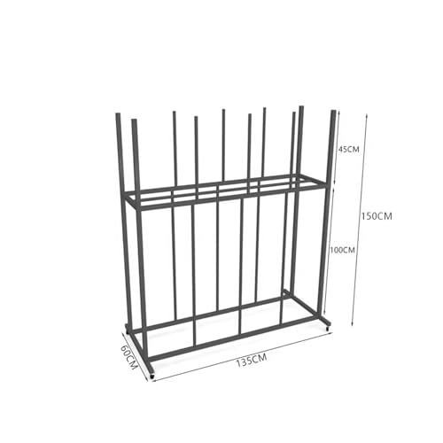 Support portable en métal pour cartons encombrants et tri
