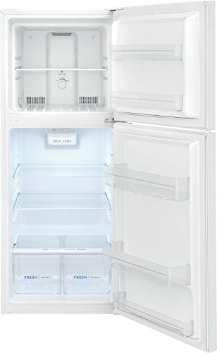 Frigidaire FFET1222UW 11.6 Cu. Ft. Compact Ada Top Freezer Refrigerator In White thumb #4