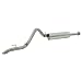 MBRP S5520409 T409-Stainless Steel Single Cat Back Exhaust System