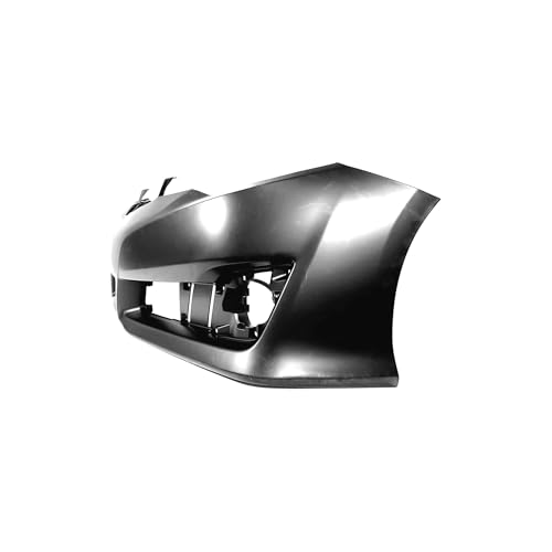 Image of Compatible with Toyota Camry 2012-2014 Front Bumper Cover | Primed, With Fog Light Holes, Without Parking Sensor Holes, Sedan, Hybrid, Ready to Paint, OEM 5211906975, TO1000379