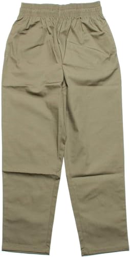 [COOKMAN] ���K�i Chef Pants Ripstop �N�b�N�}�� �V�F�t�p���c ���b�v�X�g�b�v �u���b�N �I���[�u �l�C�r�[ (S, Olive)