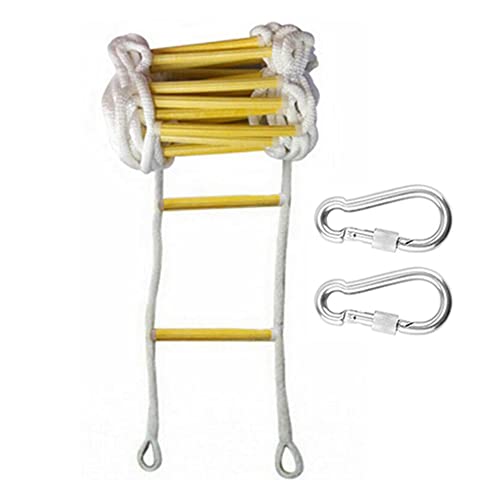 Corde de sauvetage antidérapante et échelle de secours nylon pour travaux d'urgence 25m