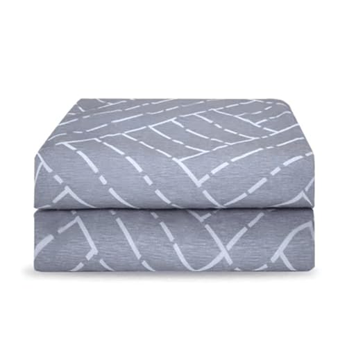 Cotton Heated Throw Dual Control Heat Blanket Modern Comfortable Electric Blanket Heated Pad Up to 12 Hours Timer