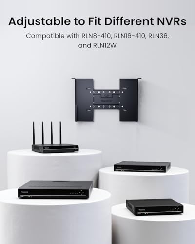 Image of Reolink NVR Bracket, Compatible with Reolink NVRs (e.g. RLN8-410, RLN16-410) & PoE Systems (e.g. RLK16-800B8、RLK8-1200D4-A), RLA-RM1