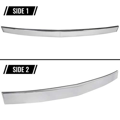ECOTRIC Hood Molding Trim Compatible with 2007-2014 Cadillac Escalade Replacement for GM1235107 15907251 Hood Moulding Chrome Plastic by ECOTRIC - Image 4