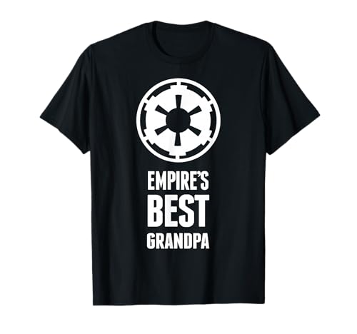 T-shirt Star Wars Empire Best Grandpa idée cadeau originale pour anniversaire et fête