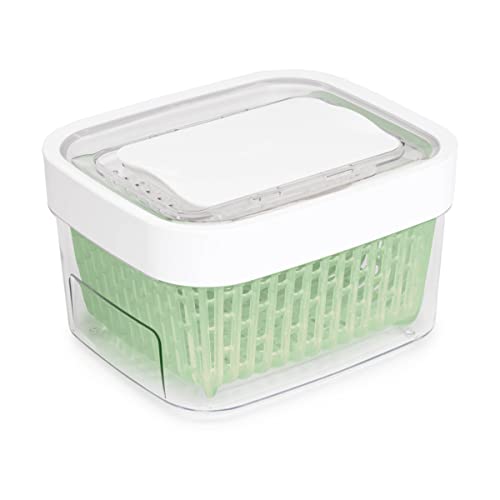 OXO Good Grips 11139900 Greensaver Boîte de Conservation Plastique Blanc 1,5 L