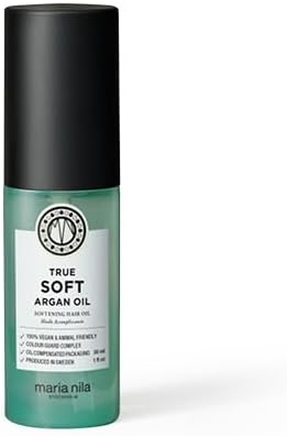 Maria Nila True Soft, voor droog haar, arganolie hydrateert en vermindert kroezen, 100% veganistisch en sulfaat/parabenvrij