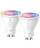 Tapo Smarte WLAN Glühbirne GU10 L630 2pack, Energie sparen, 3.5W Entspricht 50W, Mehrfarbrige dimmbare alexa lampe, home zubehör, 16 Mio Farben
