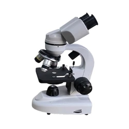 Microscope biologique HD pour adultes analysant les cellules de laboratoire
