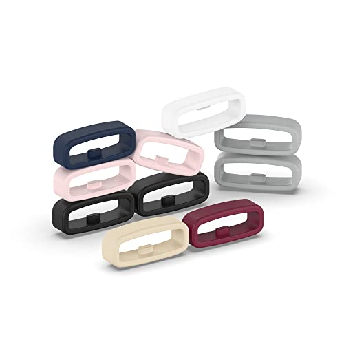 RuenTech Band Clips Compatible with Disney Magic Band+/2.0, Soft Silicone Wrist Loop Fastener Rings Security Holder Clips (Colorful-10pcs) - image 1