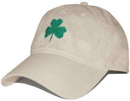 Shamrock Needlepoint Hat by Smathers & Branson