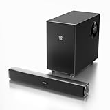 GOVO Newly Launched GOSURROUND 602 | 90W Soundbar | 2.1 Channel Home Theatre | Deep Bass from 4” Subwoofer | BT v5.3, HDMI, AUX, USB Connectivity | 3 EQ Modes