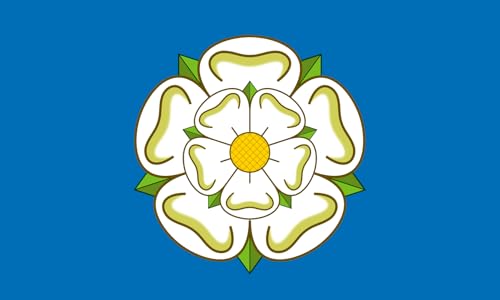 Drapeau Yorkshire grand format résistant 90x150cm paysage 1.35m²