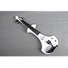 Full Size 4/4 Electric Violin Solid wood 5 String White Violin Ebony fittings Passive pickup (5 String)