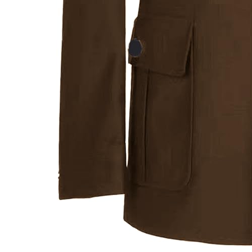 Men's 2 Pieces Chinese Tunic Suit Men's Stand Collar Traditiona Chinese Suit Formal Solid Casual Chinese Suits4