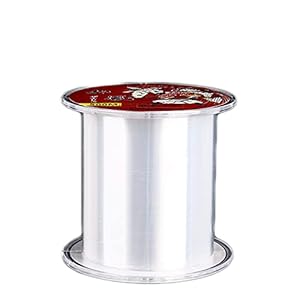 500 m Monofilament Vissen, Nylon Visdraad, Sterk en Slijtvast 0,5 mm Helder Monofilament Vislijn, Voor Opknoping Ambachten
