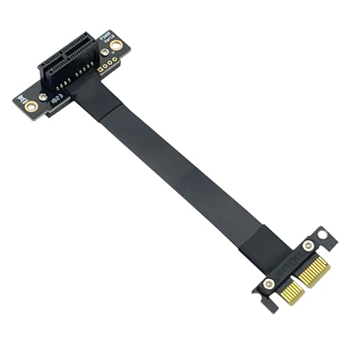 Cable Extensor PCIe 3.0 X1 20cm, Macho a Hembra miniatura 1