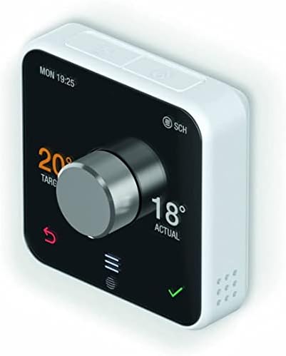 Hive 851814 Thermostat for Heating control (combi boilers) with Hub & HAH2STAND Thermostat Stand - Chrome, 1.0 cm*9.8 cm*9.5 cm