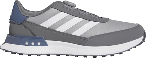adidas Men's S2G SL Boa 24 Golf Shoe, Greyfor/Footwear White/Pre-Rubbed Ink, 29.5 cm 3E